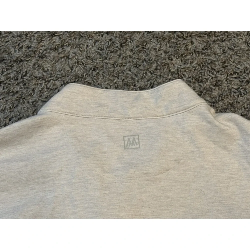 Mizzen Main ProFlex Quarter Zip Mens 2XL Coastal Athleisure Golf Mock Neck 1/4